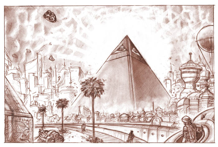 Resultado de imagen de Pirámide Oscura