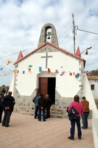 Ermita de Balsicas durante las fiestas 