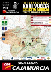 Cartel informativo de la XXXI Vuelta Ciclista a la Regi�n de Murcia