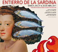 Cartel del Entierro de la Sardina 2011. Carmen Molina Cantabella 