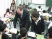 El consejero de Educaci�n, Formaci�n y Empleo, Constantino Sotoca, y la presidenta de la Fundaci�n Alb�niz, Paloma O?Shea 