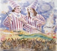 Cartel del Entierro de la Sardina 2013. Zacar�as Cerezo