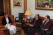 La Alcaldesa de Archena, Patricia Fern�ndez y los responsables de proyectos de la Fundaci�n Integra 