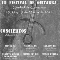 Cartel Festival de Guitarra Cartel Festival de Guitarra