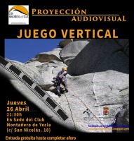 Proyección audiovisual. Juego Vertical Proyección audiovisual. Juego Vertical
