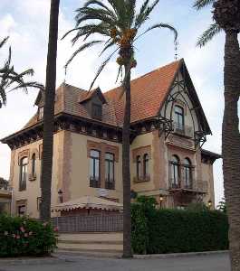 Fachada Posterior de la Casa del Reloj de San Pedro del Pinatar [La Casa del Reloj de San Pedro del Pinatar]