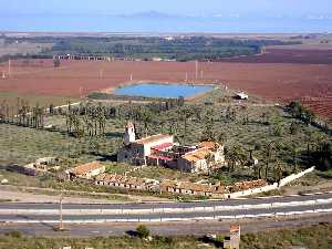 Vista del Monasterio desde el Monte Mir[Iglesia Monasterio de San Gins de la Jara Cartagena]