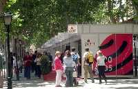  Stands de las distintas empresas tecnológicas