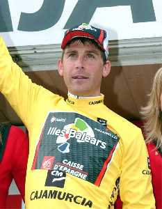 Jos Ivn Gutirrez, vencedor de la tercera etapa de la edicin 2006  de la Vuelta Ciclista a Murcia