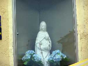 Virgen del Rosario en la Plaza Mayor 