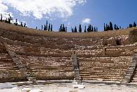 Vista del Teatro Romano desde el escenario Vista del Teatro Romano desde el escenario