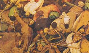 'El triunfo de la muerte' de Brueghel 'El Viejo'. Una epidemia de peste en 1648 afect gravemente a la poblacin del Reino de Murcia