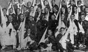Penitentes marrajos de San Juan Evangelista (1935)
