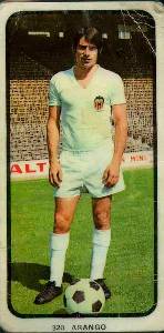 Pedro Arango en el Valencia C.F. 1971-1974 [Pedro Arango]