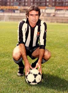Pedro Arango en el Estadio El Almarjal, a principios de la dcada de los 80 [Pedro Arango]