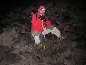 Pepe Seiquer durante la expedicin al Monte Ararat de 5.137 m. Turqua, septiembre del ao 2008 [Pepe Seiquer]