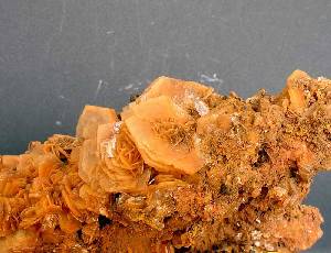 Baritina en roseta del Cabezo de San Gines de la Jara. Coleccin del rea de Geologa de la Universidad de Murcia