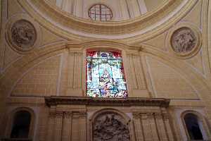 Bveda en el interior de la Catedral de Murcia