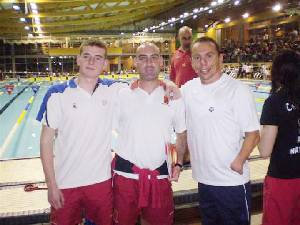 Kevin (izquierda) en el Campeonato de Espaa 2008 