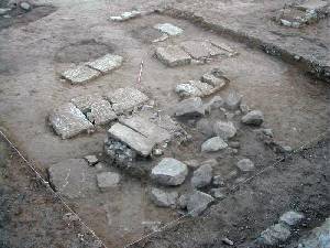 Panormica de la necrpolis de poca bizantina hallada en Cartagena
