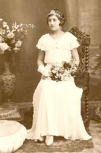 Carmen Molina, Dama de Honor de los Juegos Florales de 1933 