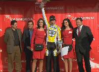 Frantisek Rabon, vencedor de la tercera etapa de la XXIX Vuelta a la Regin de Murcia