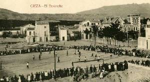Campo "de El Ensanche" en el que el Cieza disput sus partidos en 1923 y 1924