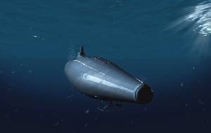 Recreacin del submarino en profundidad 