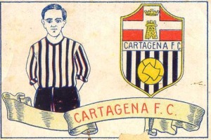 Cromo del Cartagena F.C. (Aos 20) 