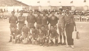 Jugadores del Abarán que lograron el ascenso a Tercera División en 1960