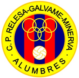 Escudo del Club Polideportivo Relesa Galvame Minerva de Alumbres