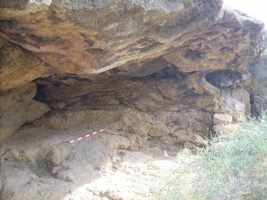 Cueva del Hoyo de los Pescadores en Mazarrn