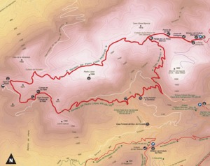 Mapa Sendero del Pedro Lpez