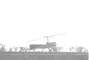AUTOGIRO. Primer despegue, enero 1923. Lo consigui con su modelo C-4