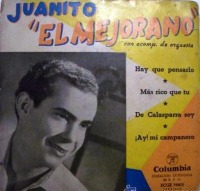 1958 Juanito El Mejorano EP Columbia