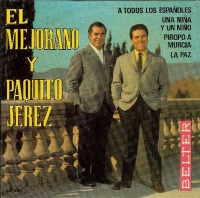 1969 Juanito El Mejorano y Paquito Jerez. EP Belter