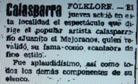Artculo sobre Juan Lpez lvarez aparecido en Diario Linea el 7-5-1961
