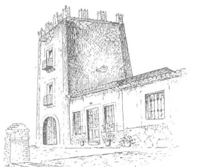 Dibujo de la Torre del Rame