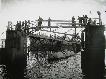 Submarino Peral en el dique flotante. Cartagena. h. 1920