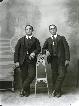 Retrato de dos hermanos. Totana. h. 1900
