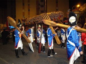 Desfile del entierro de la sardina 