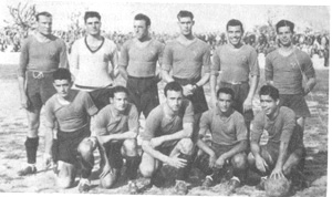 Alineacin del Real Murcia 1939/40