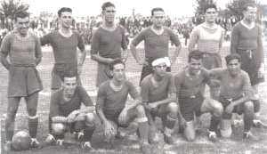 Alineacin del Real Murcia CF campen de Segunda Divisin en la temporada 1939/40