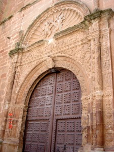 V. de los I. Iglesia de San Andrs puerta posterior