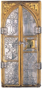 Taller castellano. Arqueta Relicario. Ca.1390-1395. Santuario de la Vera Cruz de Caravaca