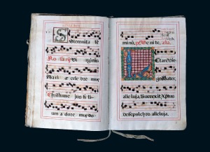 Antifonario e Hipnario Conventual. Ca. 1750. Coleccin particular Madrid