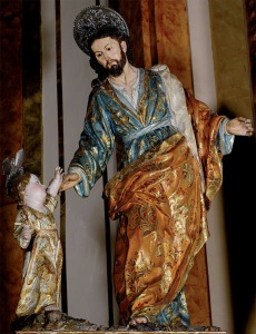 F. Salzillo. San Jos. 1732-35. Monasterio Santa Clara la Real. Murcia