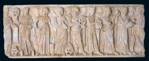 Sarcfago romano con musas. Siglo III d.C. Santa Iglesia Catedral de Murcia