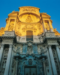 Jaime Bort. Fachada principal de la Santa Iglesia Catedral de Murcia