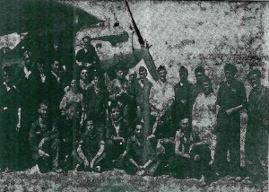 Pilotos del aerdromo de Los Alczares durante la Guerra Civil